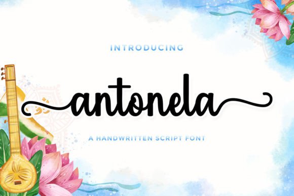 Antonela Font: A Polished Script for Small Business Branding