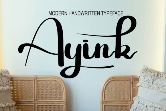 Ayink: A Handwritten Typeface That Brings Personality to Branding
