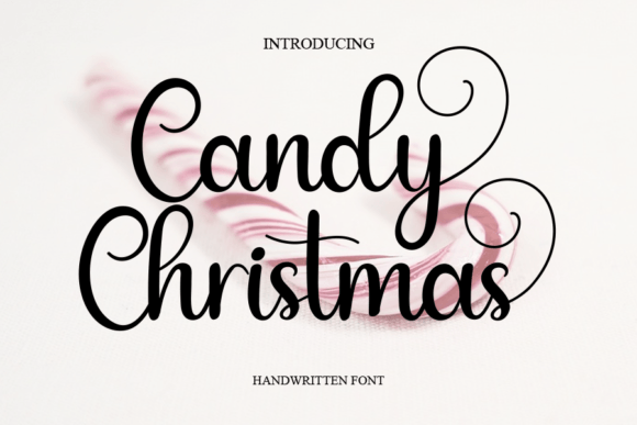 Candy Christmas Font: A Sweet Typeface for Digital Design