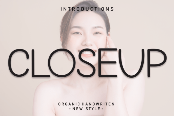 Closeup Font: A Handwritten Typeface That Brings Craft Projects to Life