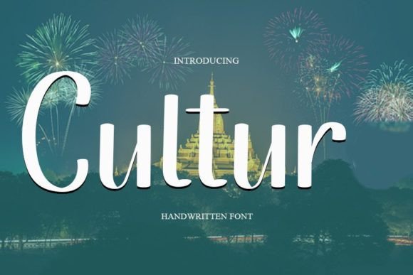 Cultur: A Handwritten Font That Elevates Your Brand
