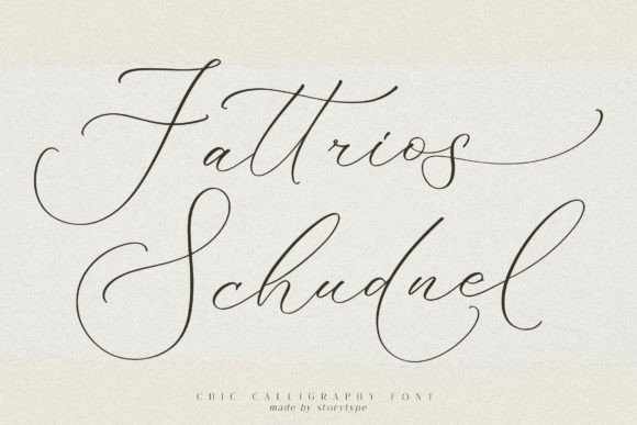 Fattrios Schudnel: The Font That Elevates Your Campaign's Visual Identity