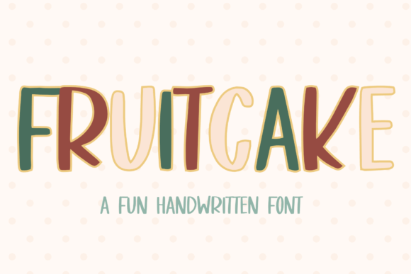 Fruitcake Font Review: A Whimsical Typeface for Creative Branding