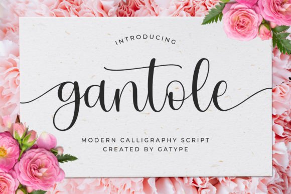 Gantole Font: A Modern Script for Digital Design