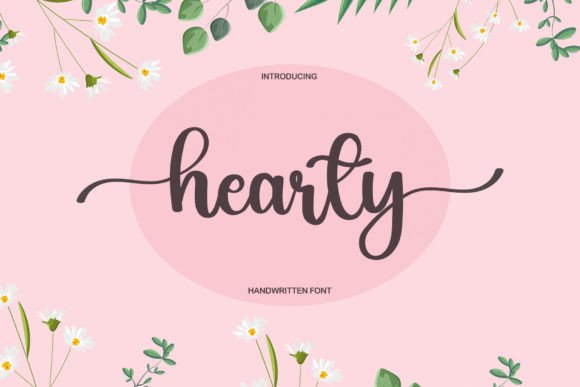 Hearty Typeface: A Handwritten Font That Brings Warmth to Branding