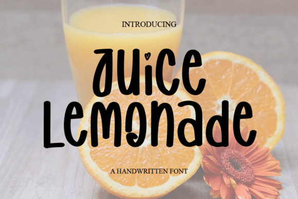 How Juice Lemonade Font Elevates Editorial Design