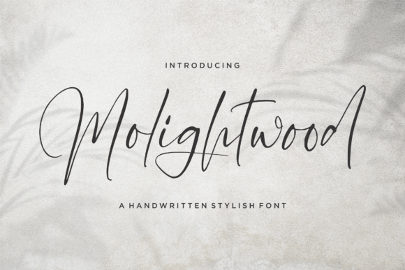 Molighwood: A Handwritten Typeface for Modern Web Design