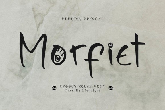 Morfiet Font: A Spooky Script for Creative Makers