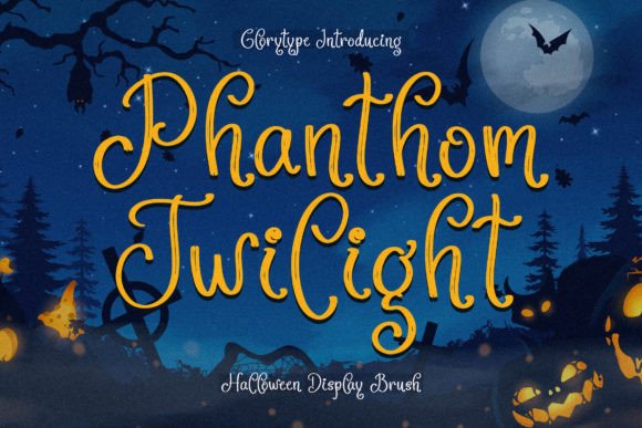 Phanthom Twilight: A Handwritten Typeface for Editorial Elegance