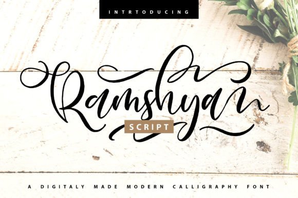 Ramshya Font: Elevating Campaigns with Handwritten Elegance