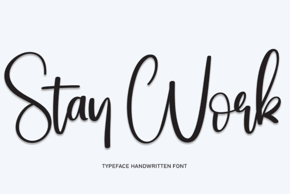 Stay Work Font: A Professional Script for Your Brand