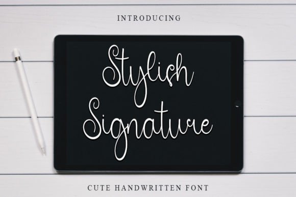 Stylish Signature Font for Business Branding