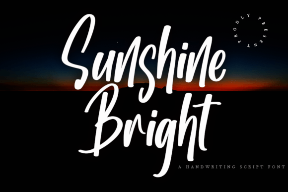 Sunshine Bright: A Playful Script for Bold Visual Statements