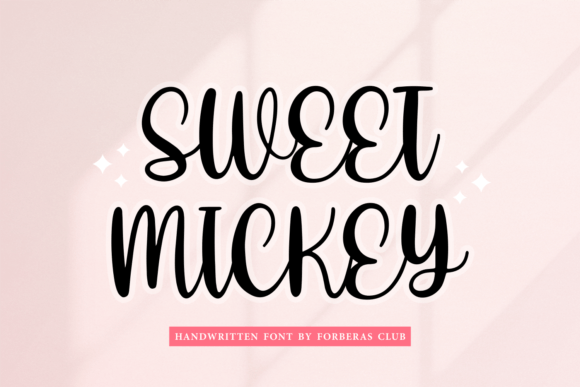 Sweet Mickey: A Premium Script Font for Bold Campaign Headlines
