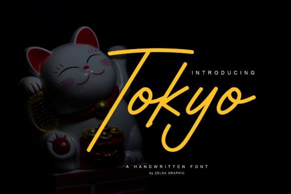 Tokyo Font: A Modern Handwritten Typeface for Digital Design