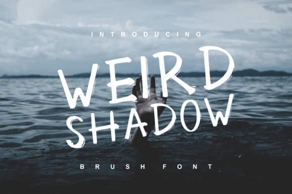 Weird Shadow Font: A Quirky Typeface for Creative Brands