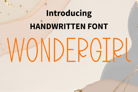 Wondergirl Font: A Whimsical Typeface for Editorial Design